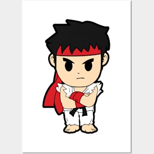 Ryu Chibi Posters and Art